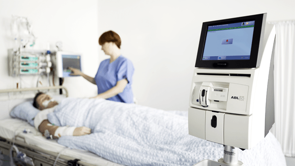 产品与解决方案 动脉血气检测分析仪 abl80床边血气分析仪     具备